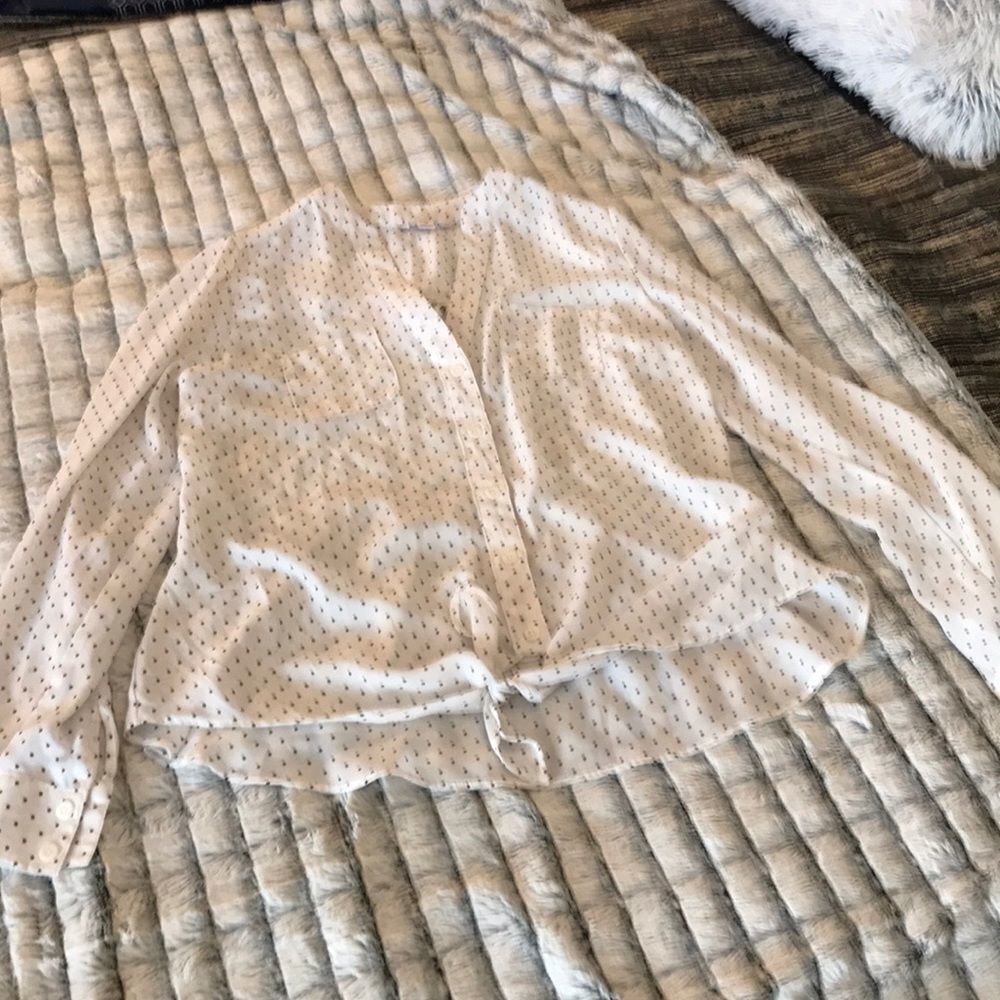 Beautiful black and white candies blouse